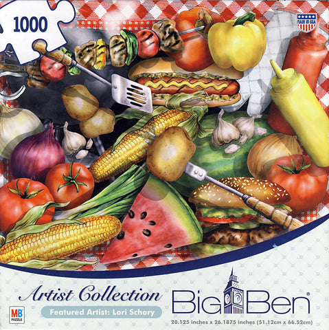 Big Ben, Artist Puzzle - Lori Schory (1000 Pieces) (TOYS) TOYS Game 
