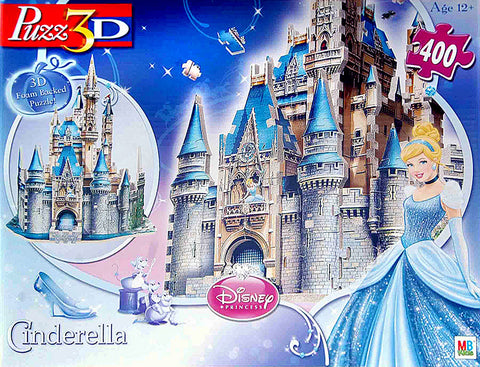 Disney Princess - Cinderella Castle Puzzle 3D (400 Pieces) (TOYS) TOYS Game 