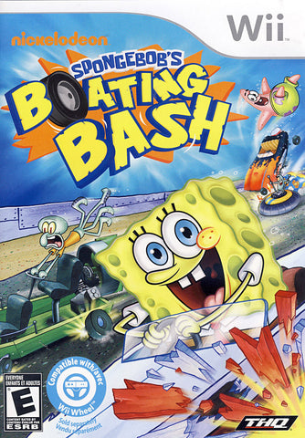 SpongeBob's - Boating Bash (NINTENDO WII) NINTENDO WII Game 