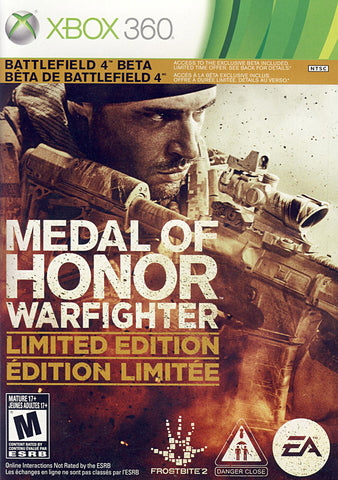 Medal Of Honor - Warfighter (Limited Edition) (Bilingual Cover) (XBOX360) XBOX360 Game 