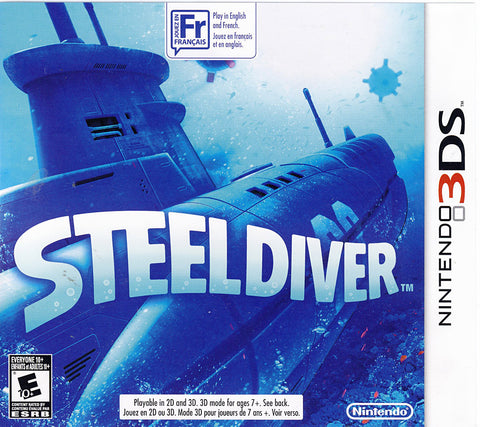 Steel Diver (3DS) 3DS Game 