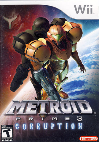 Metroid Prime 3 - Corruption (NINTENDO WII) NINTENDO WII Game 