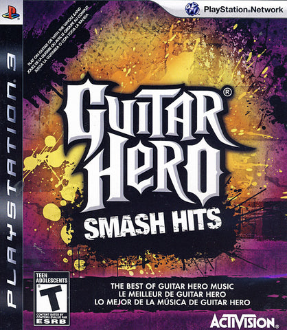 Guitar Hero - Smash Hits (PLAYSTATION3) PLAYSTATION3 Game 