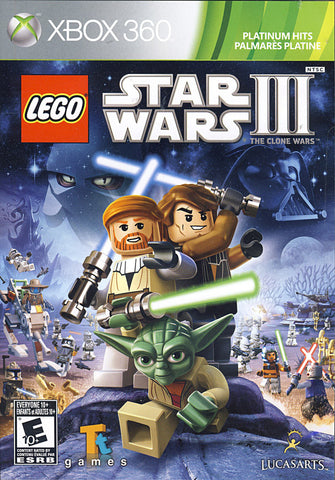 LEGO Star Wars III - The Clone Wars (Bilingual) (XBOX360) XBOX360 Game 