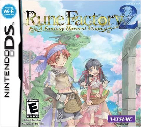 Rune Factory 2 - A Fantasy Harvest Moon (DS) DS Game 