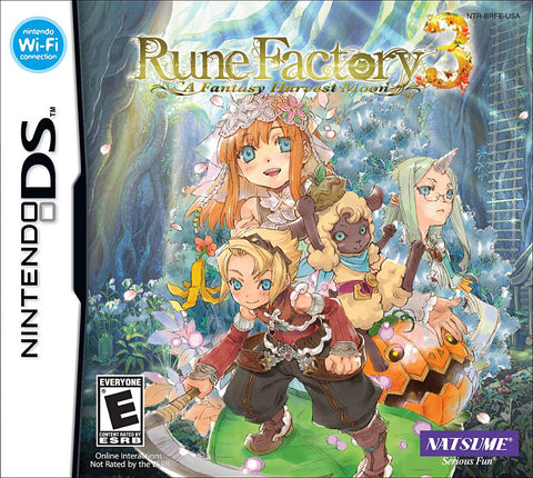 Rune Factory 3 - A Fantasy Harvest Moon (DS) DS Game 