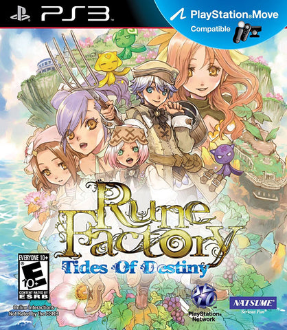 Rune Factory - Tides of Destiny (PLAYSTATION3) PLAYSTATION3 Game 