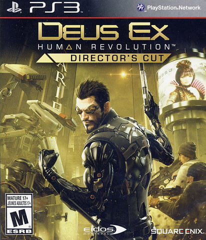 Deus Ex - Human Revolution (Director s Cut) (Bilingual Cover) (PLAYSTATION3) PLAYSTATION3 Game 