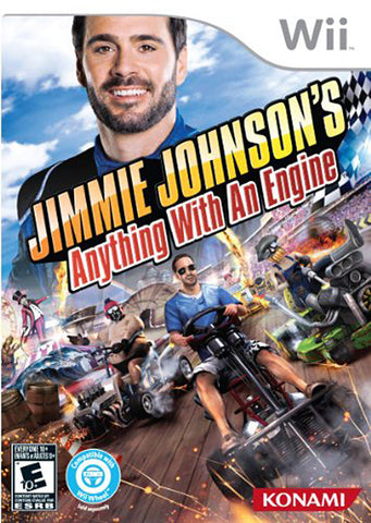 Jimmie Johnson s - Anything With An Engine (Trilingual Cover) (NINTENDO WII) NINTENDO WII Game 