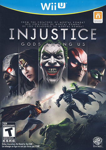 Injustice - Gods Among Us (NINTENDO WII U) NINTENDO WII U Game 