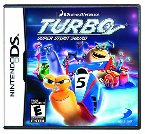 Turbo - Super Stunt Squad (Trilingual Cover) (DS) DS Game 