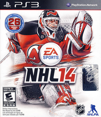 NHL 14 (Bilingual Cover) (PLAYSTATION3) PLAYSTATION3 Game 