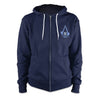 Ubisoft Unisex - Assassin s Creed III - Aveline Hoodie - XX-Large Navy Blue (APPAREL) APPAREL Game 