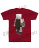 Ubisoft Unisex - Minecraft - Ezio T-Shirt - Medium Red (APPAREL) APPAREL Game 