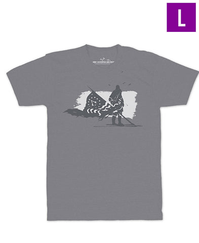 Ubisoft Unisex - Assassin s Creed III - Flag T-Shirt - Large Charcoal (APPAREL) APPAREL Game 