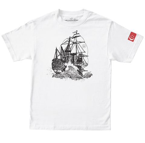 Ubisoft Unisex - Assassin's Creed - Singapore T-Shirt - Small White (APPAREL) APPAREL Game 