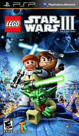 LEGO Star Wars III - The Clone Wars (PSP) PSP Game 