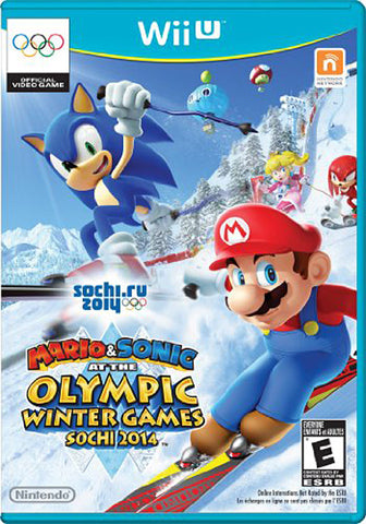 Mario and Sonic at the Sochi 2014 Olympic Winter Games (Trilingual Cover) (NINTENDO WII U) NINTENDO WII U Game 
