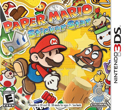 Paper Mario - Sticker Star (3DS) 3DS Game 