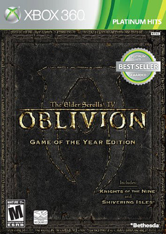 The Elder Scrolls IV (4) - Oblivion (Game of the Year Edition) (XBOX360) XBOX360 Game 