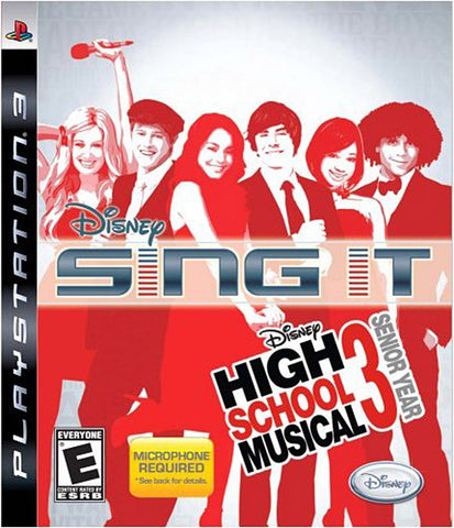Sing It! High School Musical 3 - Senior Year (Game Only) (PLAYSTATION3) PLAYSTATION3 Game 