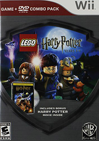 LEGO Harry Potter: Years 1-4 - Silver Shield Combo Pack (NINTENDO WII) NINTENDO WII Game 