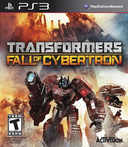 Transformers - Fall of Cybertron (PLAYSTATION3) PLAYSTATION3 Game 