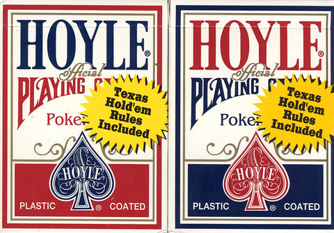 Hoyle Poker Size Standard Index Playing Cards - Red & Blue (OTHER) OTHER Game 