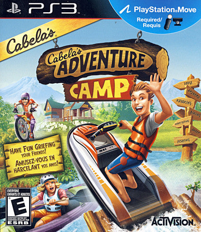 Cabela s Adventure Camp (Bilingual Cover) (PLAYSTATION3) PLAYSTATION3 Game 