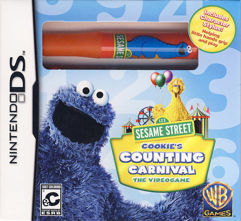 Sesame Street - Cookie s Counting Carnival (With Stylus) (DS) DS Game 