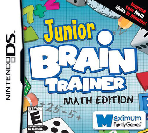 Junior Brain Trainer - Math Edition (DS) DS Game 