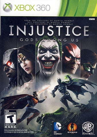 Injustice - Gods Among Us (Trilingual Cover) (XBOX360) XBOX360 Game 