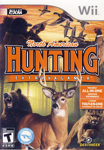 North American Hunting Extravaganza (Bilingual Cover) (NINTENDO WII) NINTENDO WII Game 
