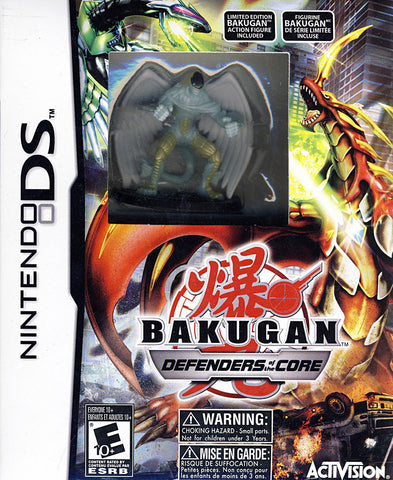 Bakugan - Defenders of the Core With Limited Action Figure (Bilingual Cover) (DS) DS Game 