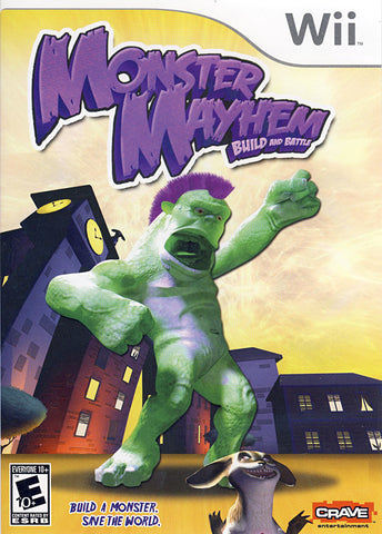 Monster Mayhem - Build and Battle (NINTENDO WII) NINTENDO WII Game 