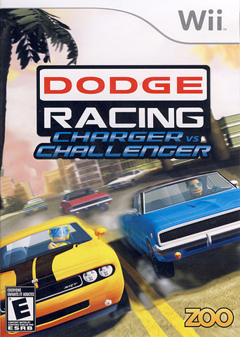 Dodge Racing Charger vs. Challenger (Bilingual Cover) (NINTENDO WII) NINTENDO WII Game 