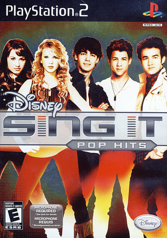 Disney Sing It - Pop Hits (PLAYSTATION2) PLAYSTATION2 Game 