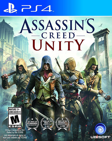 Assassin s Creed - Unity (Trilingual Cover) (PLAYSTATION4) PLAYSTATION4 Game 