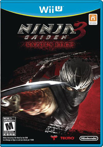 Ninja Gaiden 3 - Razor s Edge (Trilingual Cover) (NINTENDO WII U) NINTENDO WII U Game 
