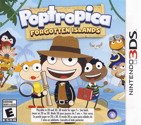 Poptropica - Forgotten Islands (Trilingual Cover) (3DS) 3DS Game 