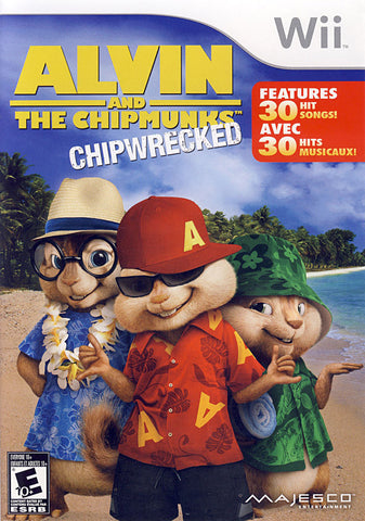 Alvin And The Chipmunks - Chipwrecked (Bilingual Cover) (NINTENDO WII) NINTENDO WII Game 