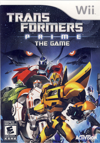 Transformers Prime - The Game (Bilingual Cover) (NINTENDO WII) NINTENDO WII Game 