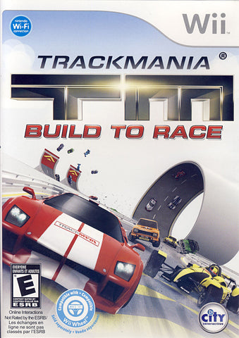 TrackMania Turbo - Build to Race (Bilingual Cover) (NINTENDO WII) NINTENDO WII Game 