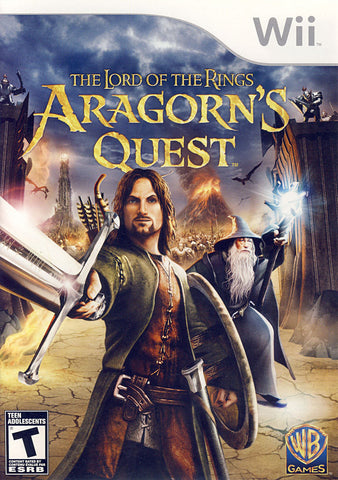 Lord of the Rings - Aragorn's Quest (Bilingual Cover) (NINTENDO WII) NINTENDO WII Game 