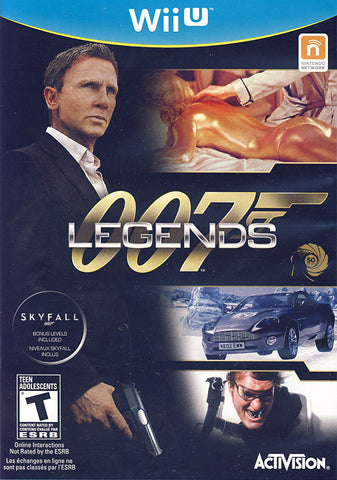 007 Legends (Bilingual Cover) (NINTENDO WII U) NINTENDO WII U Game 