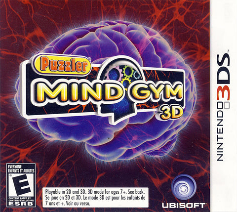 Puzzler Mind Gym 3D (Bilingual Cover) (3DS) 3DS Game 