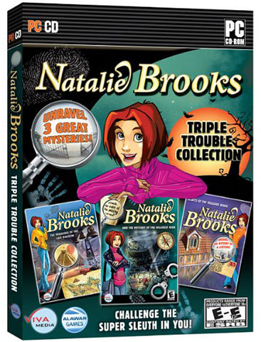 Natalie Brooks: Triple Trouble Collection - 3 Complete Mysteries to Unravel (PC) PC Game 