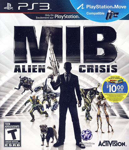 Men In Black - Alien Crisis (Bilingual Cover) (PLAYSTATION3) PLAYSTATION3 Game 