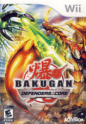 Bakugan Battle Brawlers - Defenders of the Core (Bilingual Cover) (NINTENDO WII) NINTENDO WII Game 