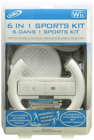 Intec 6 in 1 Sports Kit (NINTENDO WII) NINTENDO WII Game 